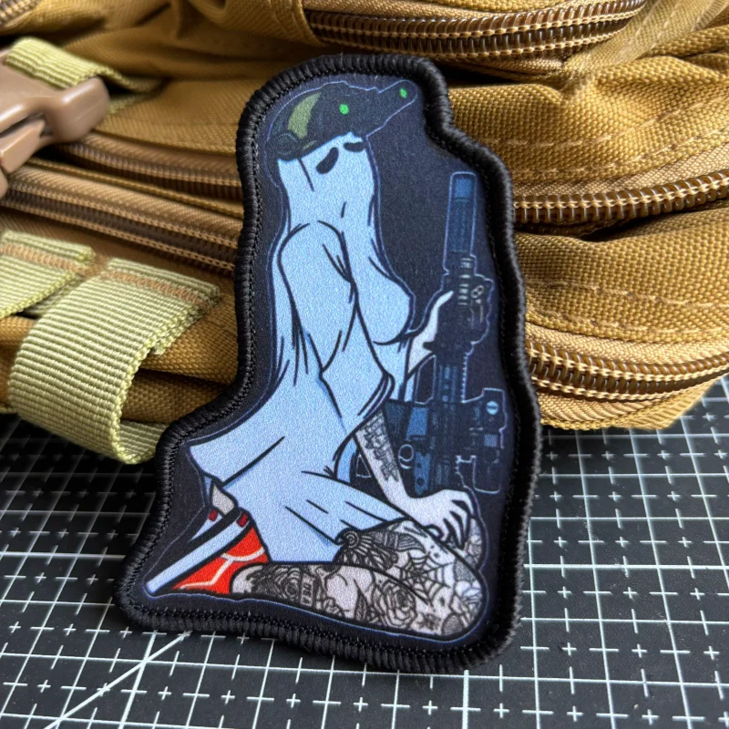 Rucksack Military Style - Красивая тактическая нашивка для женщины-воина, боевой