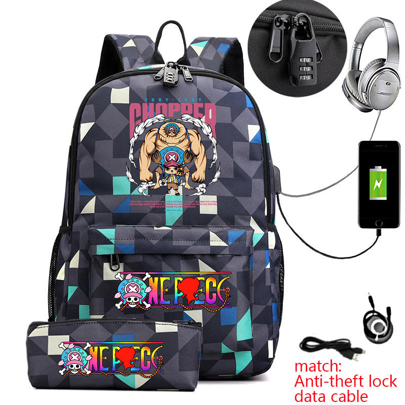 Рюкзак One Piece Tony Chopper  – обзор и цена School Backpack Teen