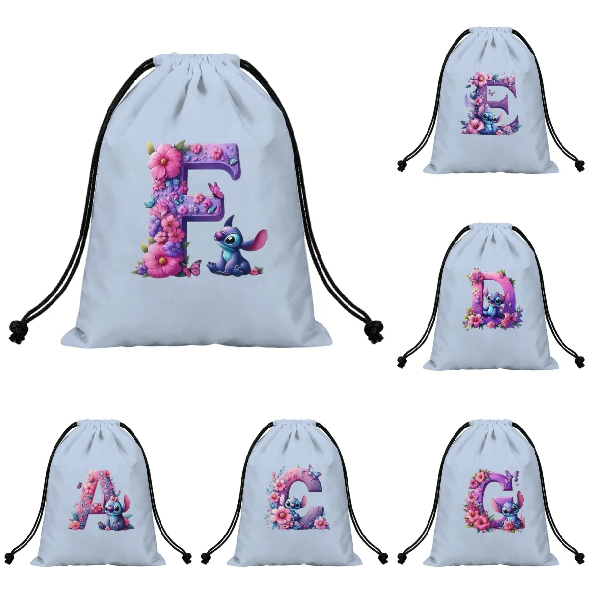 Сумка-рюкзак с принтом мультяш – обзор и цена Drawstring Gym Bag