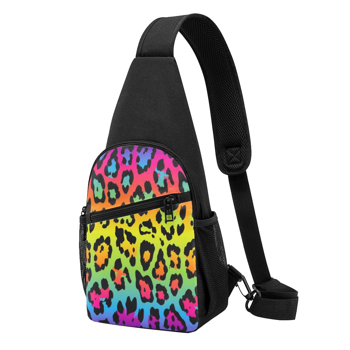 Нагрудная сумка с радужным лео – обзор и цена Sling Backpack Shoulder