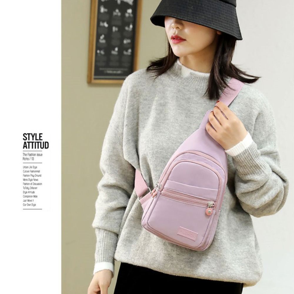 Нейлоновая женская нагрудная с – обзор и цена Sling Backpack Shoulder