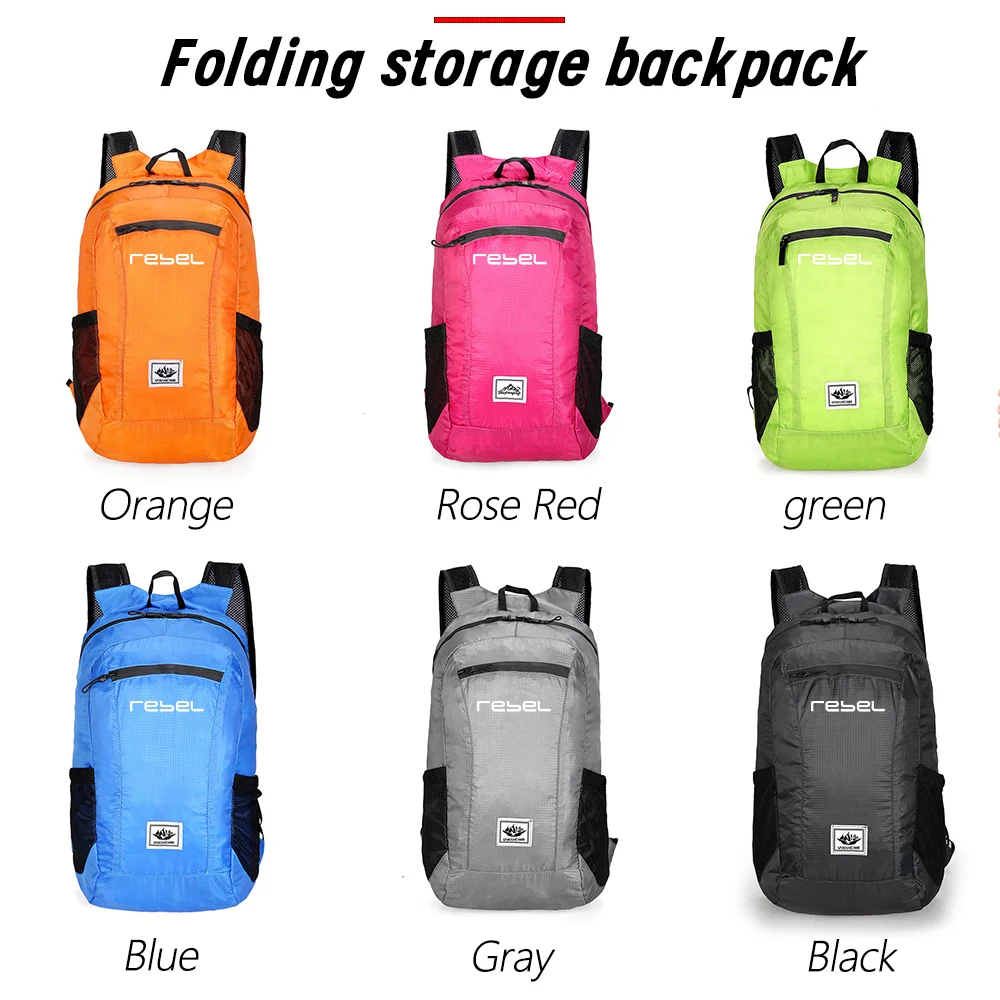 Водонепроницаемый складной рюк – обзор и цена Foldable Backpack Small