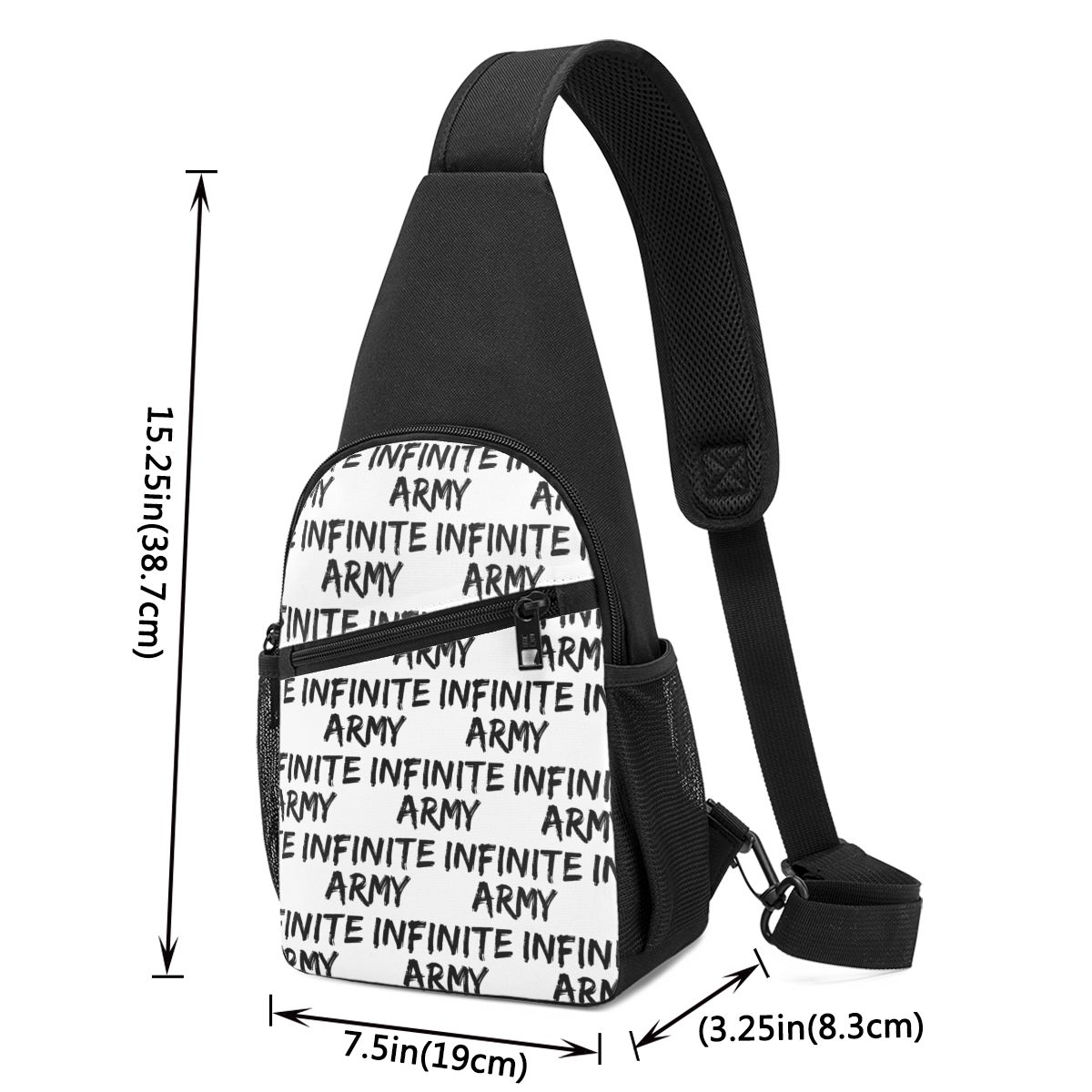 Сумка-слинг Caylus Merch Infin – обзор и цена Sling Backpack Shoulder