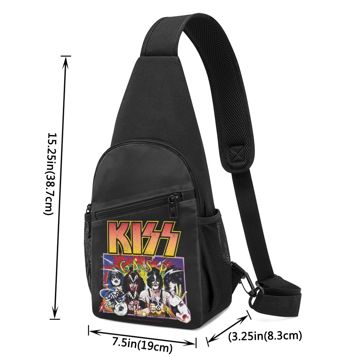 Сумка на грудь Rock Roll Band  – обзор и цена Sling Backpack Shoulder