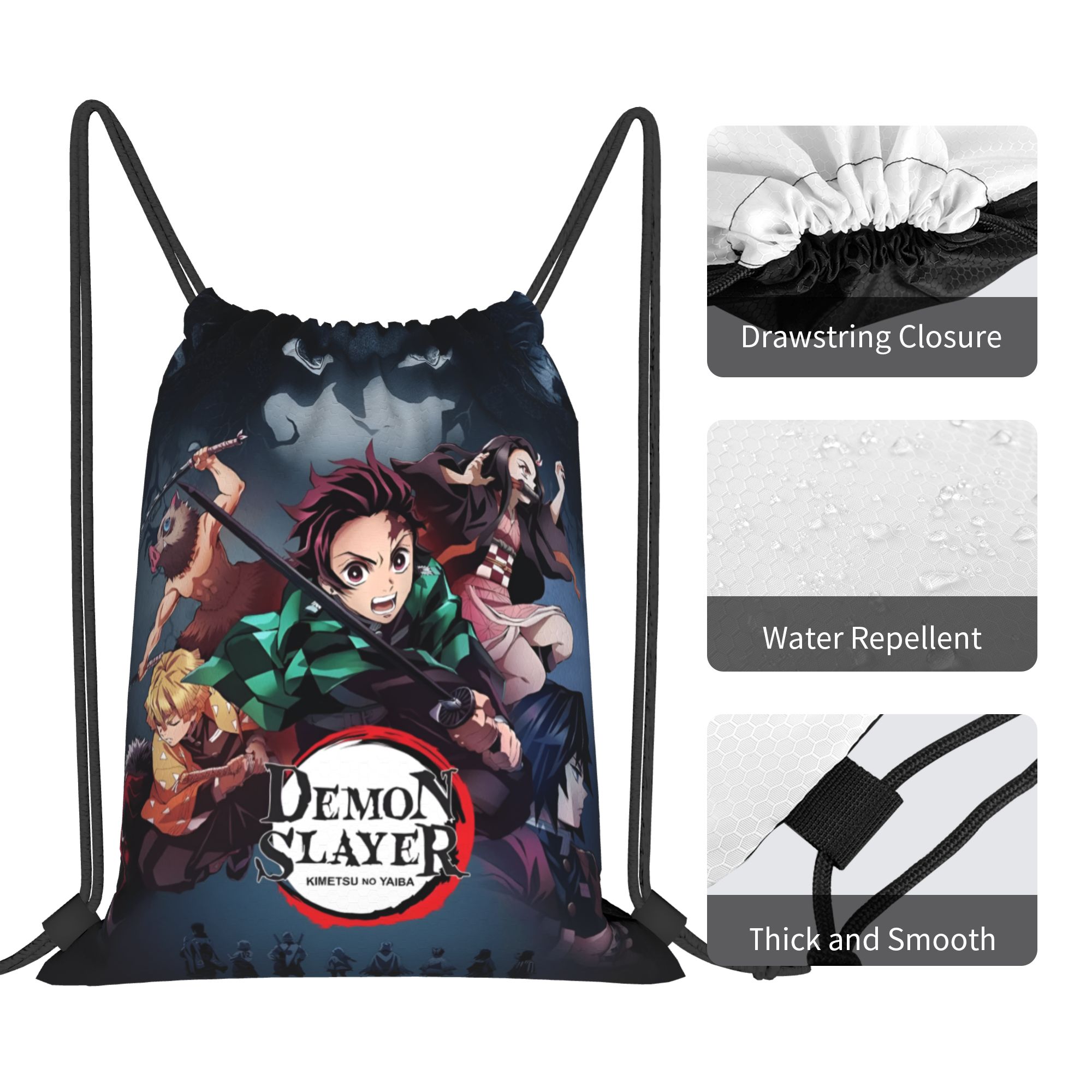 Рюкзак-мешок Custom D-Demons S – обзор и цена Drawstring Gym Bag